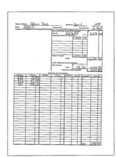 Sample Reconciliation